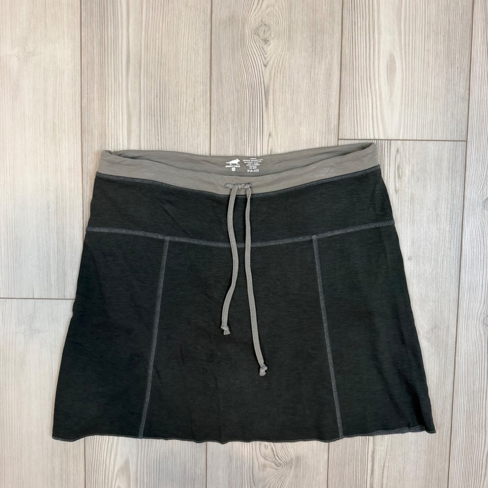 Horny Toad Flexcel Skort Womens Medium Charcoal Grey Active Hiking Skirt